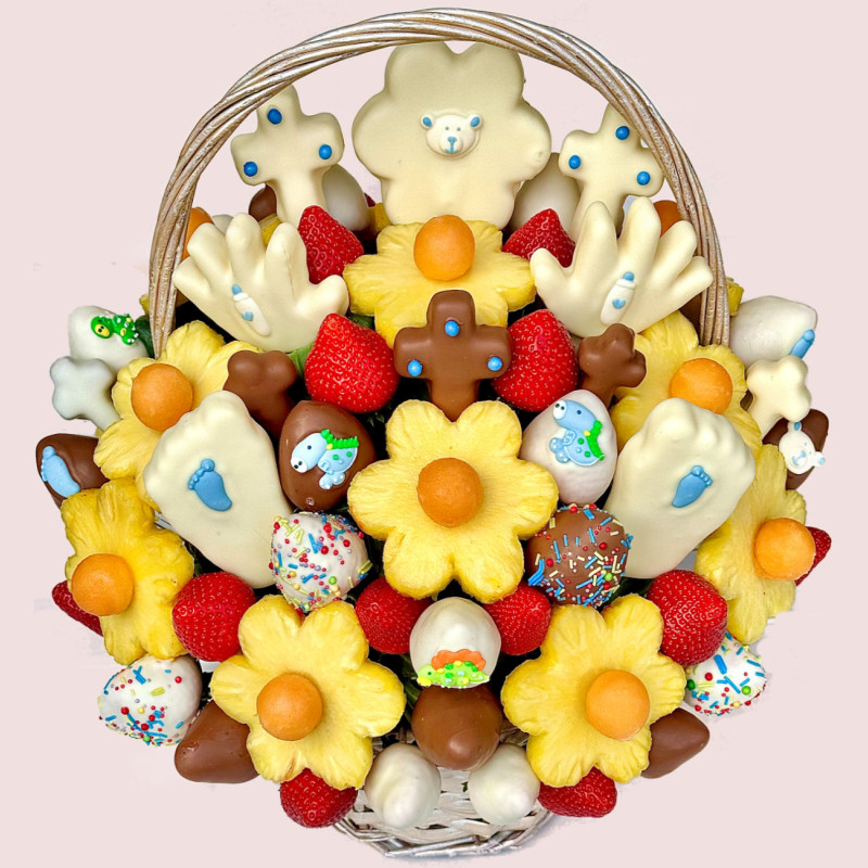 Christening Gift Edible Bouquet 
